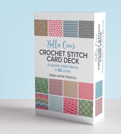 Bella Coco’s Crochet Stitch Card Deck Merchandise by Sarah-Jayne Fragola