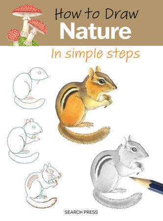 How to Draw: Nature - In simple steps Paperback by Kevin Jones