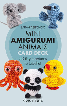 Mini Amigurumi Animals Card Deck Merchandise by Sarah Abbondio