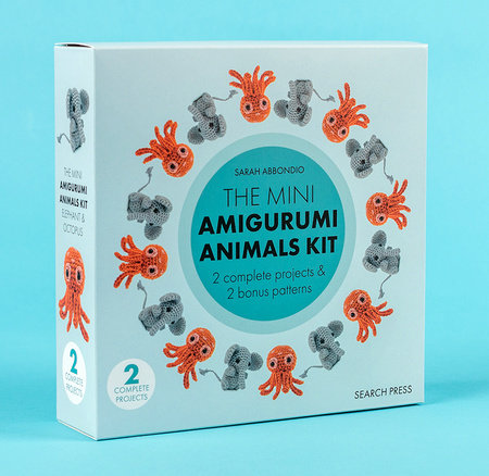 Mini Amigurumi Animals Kit Merchandise by Sarah Abbondio