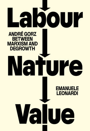 Labour, Nature, Value Paperback by Emanuele Leonardi