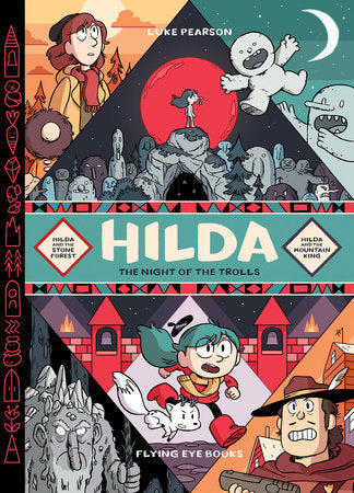 Hilda: Night of the Trolls Hardcover by Luke Pearson