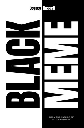 Black Meme Hardcover by Legacy Russell