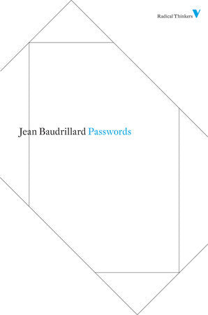 Passwords Paperback by Jean Baudrillard