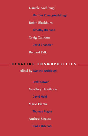 Debating Cosmopolitics Paperback by Daniele Archibugi