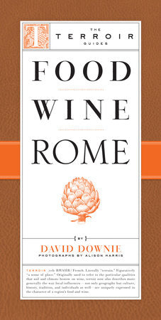 Food Wine Rome Paperback by David Downie