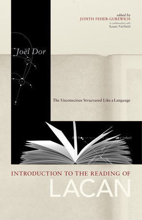 Introduction to the Reading of Lacan Paperback by Joel Dor