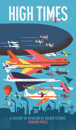 High Times: A History of Aviation [Concertina fold-out book] Merchandise by Golden Cosmos