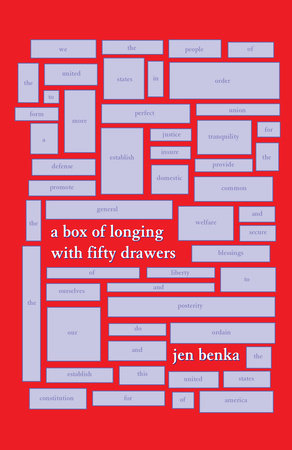 A Box of Longing with 50 Drawers Paperback by Benka