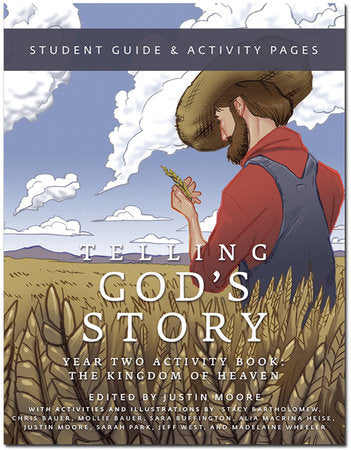 Telling God's Story  Year Two Activity Book Paperback by Justin Moore