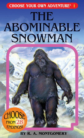 The Abominable Snowman Paperback by R. A. Montgomery