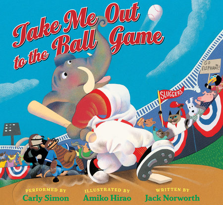 Take Me Out to the Ball Game HC by Carly Simon (Performer); Jack Norworth (Lyricist); Amiko Hirao (Illustrator)