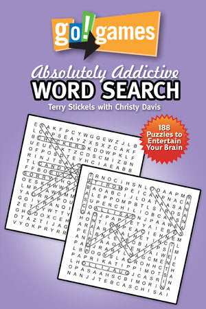 Go!Games Absolutely Addictive Word Search Paperback by Terry Stickels (Author); Christy Davis (Author)