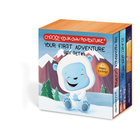 Choose Your Own Adventure 3-Book Board Book Boxed Set #1 (The Abominable Snowman, Journey Under the Sea, Space and Beyond) BX by R. A. Montgomery