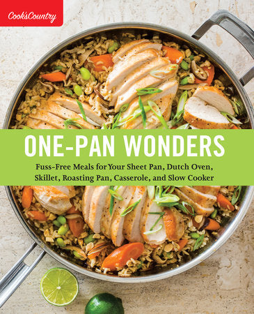 One-Pan Wonders Paperback by The Editors at America's Test Kitchen