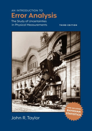 An Introduction to Error Analysis Paperback by John R. Taylor