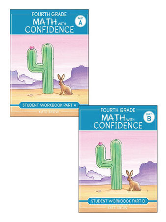 Fourth Grade Math with Confidence Student Workbook Bundle Paperback by Shane Klink