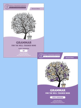 Grammar for the Well-Trained Mind Purple Repeat Buyer Bundle, Revised Edition Paperback by Audrey Anderson