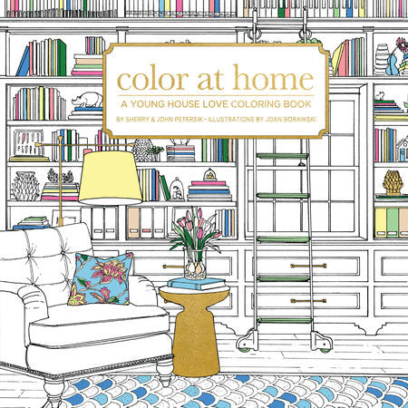 Color At Home Paperback by Sherry & John Petersik, Illustrated by Joan Borawski