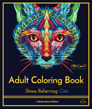 Stress Relieving Cats Paperback by Katy Lipscomb