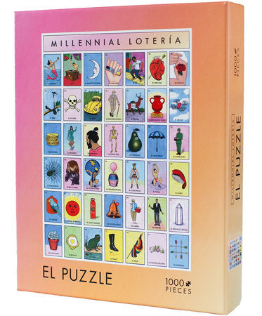 Millennial Lotería: El Puzzle Merchandise by Mike Alfaro