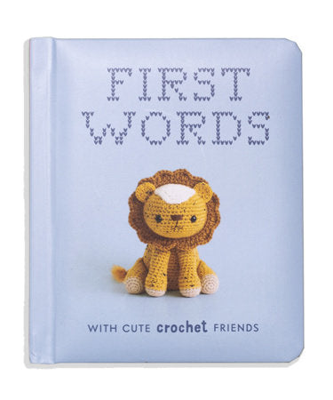First Words With Cute Crochet Friends Board Book by Espy, Lauren