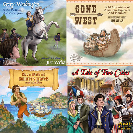 Jim Weiss Early Modern History Bundle Audio by Jim Weiss