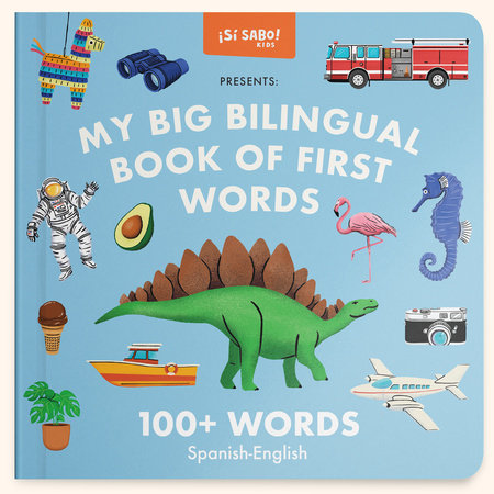 My Big Bilingual Book of First Words Hardcover by Mike Alfaro