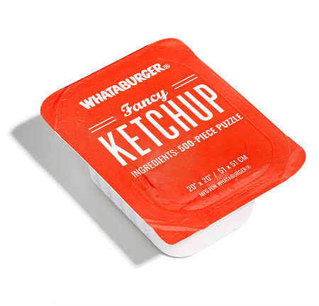 Whataburger Fancy Ketchup Puzzle Merchandise by Blue Star Press
