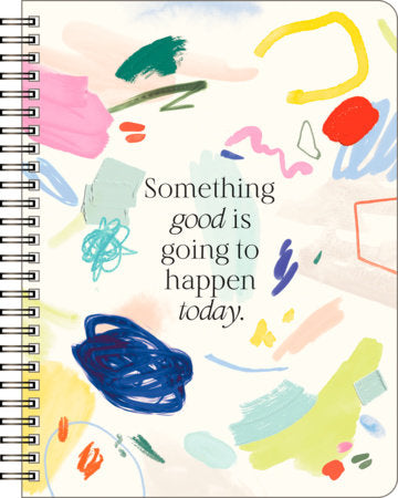 Spiral Notebook: Something Good Is Going to Happen Today. Merchandise by Compendium