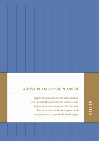 Align: A Daily Dream and Task Planner Hardcover by Compendium