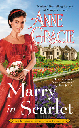 Marry in Scarlet Paperback by Anne Gracie