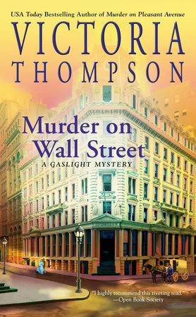 Murder on Wall Street Paperback by Victoria Thompson