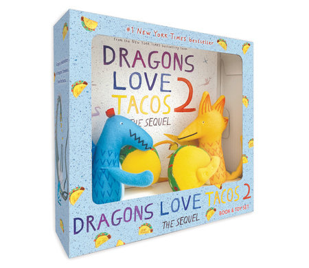 Dragons Love Tacos 2 Book and Toy Set Merchandise by Adam Rubin; illustrated by Daniel Salmieri