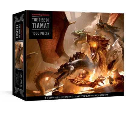 The Rise of Tiamat Dragon Puzzle (Dungeons & Dragons) Merchandise by Official Dungeons & Dragons Licensed Products