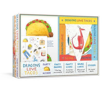 Dragons Love Tacos Party-in-a-Box Merchandise by Adam Rubin, Illustrated by Daniel Salmieri