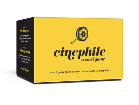 Cinephile: A Card Game Merchandise by Cory Everett, Illustrated by Steve Isaacs