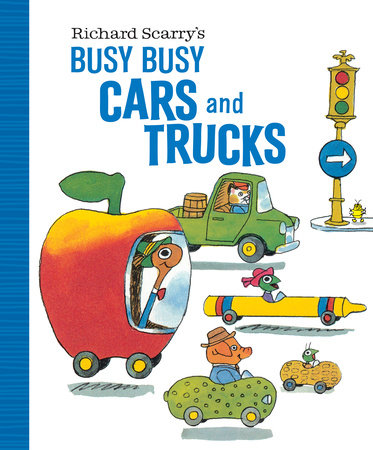 Richard Scarry's Busy Busy Cars and Trucks Board Book by Written and illustrated by Richard Scarry