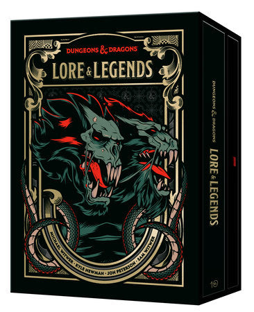 Lore & Legends [Special Edition, Boxed Book & Ephemera Set] Boxed Set by Michael Witwer, Kyle Newman, Jon Peterson, Sam Witwer and Official Dungeons & Dragons Licensed