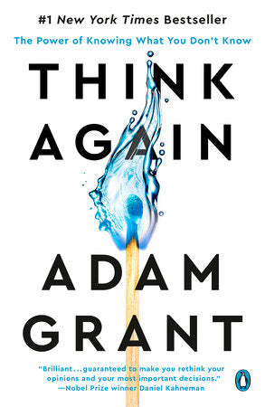 Think Again Paperback by Adam Grant