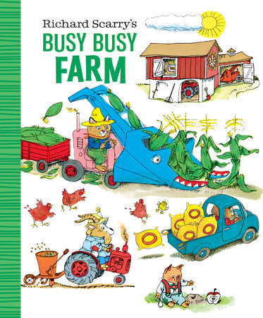 Richard Scarry's Busy Busy Farm Board Book by Written and illustrated by Richard Scarry