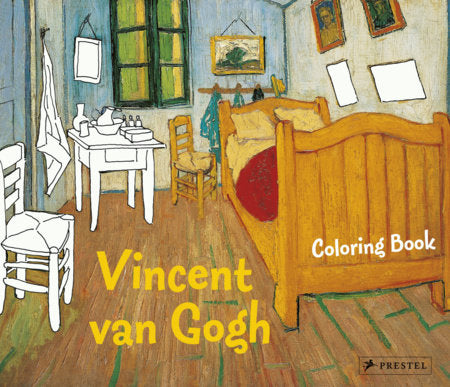 Coloring Book Vincent Van Gogh Paperback by Annette Roeder