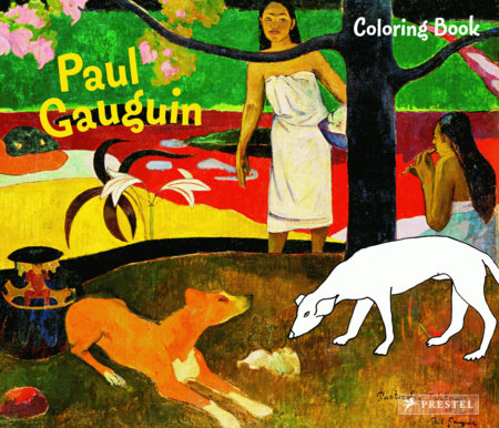 Coloring Book Gauguin Paperback by Annette Roeder
