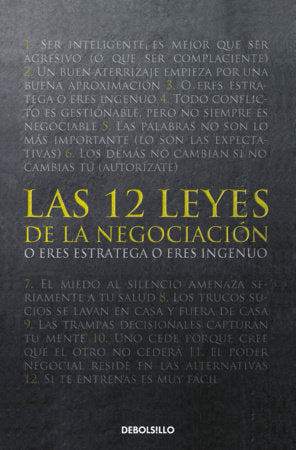 Las 12 leyes de la negociación / The 12 Laws of Negotiation Paperback by Alfred Font Barrot