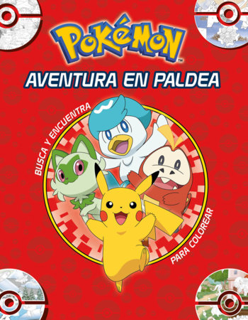Aventura en Paldea: Busca y encuentra para colorear en maxiformato / Adventure in Paldea: Search and Find to Color  Maxi Format Paperback by The Pokémon Company