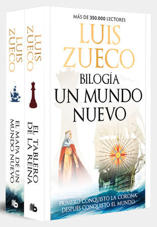 Pack Bilogía Un Mundo Nuevo (contiene: El tablero de la reina; El mapa de un mundo nuevo) / A New World Two-book bundle: The Queen's Board, Map of a New World Paperback by Luis Zueco