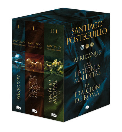 Pack Trilogía Africanus / The Africanus Trilogy. 3-Pack Edition Paperback by Santiago Posteguillo