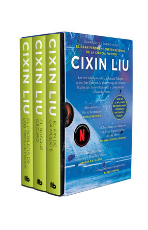 Estuche Trilogía de los Tres Cuerpos: El problema de los tres cuerpos; El bosque oscuro; El fin de la muerte / Three-Body Problem Boxed Set: The Dark Boxed Set by Cixin Liu