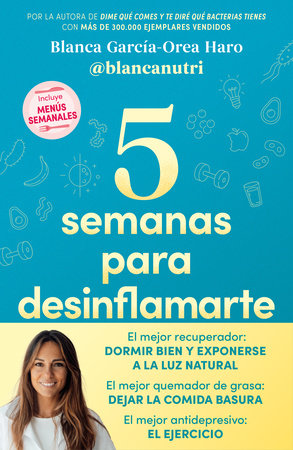5 semanas para desinflamarte / 5 Weeks to Reduce Inflammation Paperback by Blanca García-Orea Haro