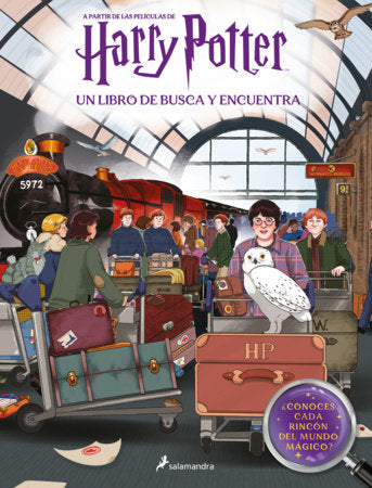 Harry Potter. Busca y encuentra / Where in the Wizarding World? An Official Harry Potter Search-and-Find Book Hardcover by J.K. Rowling